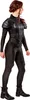 A woman wearing a black costume, shown from the side. Produktbild-Vorschau