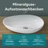 Mai & Mai Waschbecken 59,8x36x14cm oval Aufsatzwaschbecken Produktbild-Vorschau 3