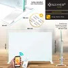 Chauffage infrarouge KESSER® Convecteur en verre Chauffage Voir les images du produit 7