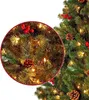 Sztuczna choinka z 100 diodami LED, ciepła biel, 120 cm Podgląd zdjęcia produktu 4