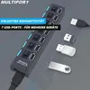 MULTIPORT USB rozbočovač 7-portový rozdeľovací adaptér Náhľad obrázku produktu 2