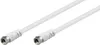 Koaxialkabel 1x F (St.) - 1x F (St.) (32er) 14,0 m white Produktbild-Vorschau 2