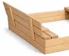 Aga Kinder Holzsandkasten 120x120 cm Produktbild-Vorschau 5