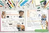 Häfft Freundebuch tierisch gute Freunde [Flamingo] Produktbild-Vorschau 6