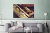 MuchoWow® Poster Reisekoffer - Vintage - Braun 120x80 cm - Produktbild-Vorschau 5