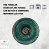 Wilmax Piatto fondo 22,5 cm 1100 ml Porcellana verde Anteprima dell’immagine prodotto 5