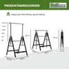 4 x Arbeitsbock 7-fach höhenverstellbar bis 800 kg Stahl Produktbild-Vorschau 3