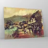 Bilder auf glas - Brücke Straße Fluss - 70x50cm - Produktbild-Vorschau 4