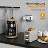 TESSAN Mehrfachstecker 3 Fach Steckdosenadapter mit 1 USB C Produktbild-Vorschau 6