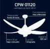 Orbegozo Deckenventilator CPW 01120 35 W Ø 120 cm Schwarz Produktbild-Vorschau 5