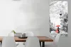 MuchoWow® Poster Malerei - Architektur - Baum - Rot 60x120 Produktbild-Vorschau 2