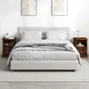 vidaXL Nachttische 2 Stk. Räuchereiche 43x36x60 cm -  Produktbild-Vorschau 4