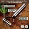 Profi Spargelschäler & Gemüseschäler Edelstahl Julienne Produktbild-Vorschau 3