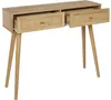Bali Konsole 2 Schubladen Beige Home Deco Factory Produktbild-Vorschau 3