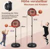 GOPLUS 2 in 1 Basketballkorb mit Dartscheibe & 6 Darts, Produktbild-Vorschau 5