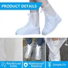 2 Paare Schuhüberzieher Wasserdicht, Regenschutz Schuhe, Produktbild-Vorschau 2