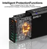 Techsuit 65W Ladegerät mit 8 Ports – USB & Type-C – Produktbild-Vorschau 2
