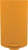 A product shot of an orange trash can with a foot pedal. Podgląd zdjęcia produktu
