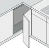 BLUM CLIP top Charnière de porte pliante 60°, avec ressort, Voir les images du produit 2