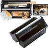 A collage of images showing a tool organizer and a person using tools. Podgląd zdjęcia produktu
