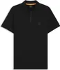 BOSS Passer Zip Polohemd, Schwarz 3XL Produktbild-Vorschau 7