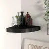 vidaXL Eck-Schweberegal Schwarz 25x25x3,8 cm MDF Produktbild-Vorschau 1
