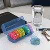 WELLGRO Tablettenbox 7 Tage 2 Fächer – Pillenbox & Produktbild-Vorschau 5