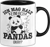 Panda Tasseich Mag Halt Pandas Okay Pandabär Becher Mädchen Produktbild-Vorschau 1
