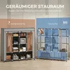 HOMCOM Stoffschrank Kleiderschrank mit Kleiderstange, 10 Produktbild-Vorschau 4
