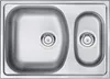 1.5-bowl steel sink Produktbild-Vorschau 1
