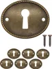 'FUXXER Schlüsselschilder, 29 x 37 mm, Bronze, 6er Set' Produktbild-Vorschau 1