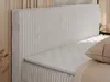 MKS MEBLE Boxspringbett 160x200 Hellgrau Cord, Produktbild-Vorschau 5