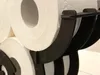 DanDiBo Toilettenpapierhalter Schaf Wand Schwarz Holz Produktbild-Vorschau 5