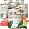 REAVET Premium Hunde Nassfutter - Pferd an Süßkartoffeln & Produktbild-Vorschau 1