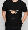 Mr. & Mrs. Panda Größe M T-Shirt Faultier Kind - Schwarz - Produktbild-Vorschau 4