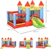 Outsunny Château gonflable pour enfants avec trampoline Voir les images du produit 5