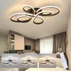 ZMH LED Stropní Lampa Černá Stropní Lampa 80CM Stmívatelná Náhled obrázku produktu 11