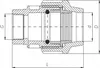 Raccordo a morsetto PN16 per tubo PE Ø25mmx1/2 iG Anteprima dell’immagine prodotto 2