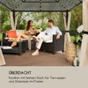 Blumfeldt Pavillon 3x3m, Rostfreier Aluminium-Pavillon mit Produktbild-Vorschau 2