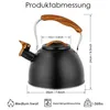 Flötenkessel, 3 l Flötenkessel aus Edelstahl, mit Produktbild-Vorschau 2