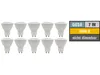 Žárovka LED 10 ks 'PV-70-10 GU10 7W 540lm 110° 3000K teplá Náhled obrázku produktu 4