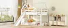 MODFU Lit superposé d'enfant 90x200cm avec toboggan, lit Voir les images du produit 9