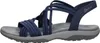 Skechers Reggae Slim - Sunnyside  Sandalen Plat - Blauw - Voir les images du produit 1