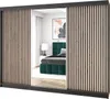 Schwebetürenschrank, 3-türig Schrank mit 4 Schubladen, und Produktbild-Vorschau 2