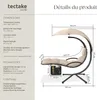 Fauteuil suspendu Elaria avec pare-soleil et poche latérale Voir les images du produit 6