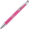 10 Kugelschreiber aus Metall / Farbe: pink Produktbild-Vorschau 2