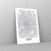 Bilder auf glas - Einteilig - Stadt Karte London - 70x100cm Produktbild-Vorschau 4