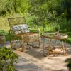 Table basse de jardin - Rinca - rotin naturel tressé - Voir les images du produit 6