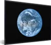 MuchoWow® Gerahmtes Poster Satellitenbild einer hellblauen Produktbild-Vorschau 1