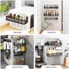 Gewürzregal, Magnetische Küchenregal für Kühlschrank, 3 Produktbild-Vorschau 6
